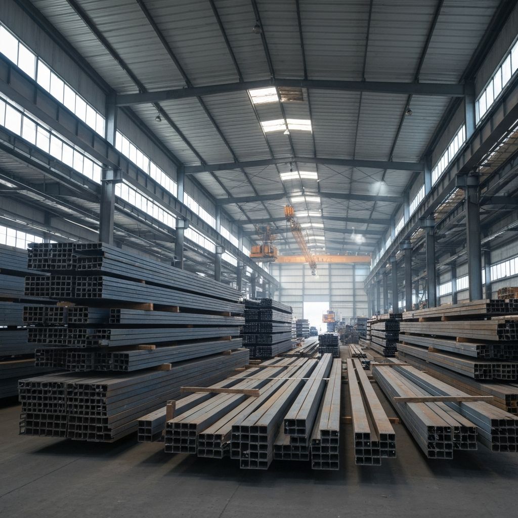 Materials warehouse and inventory